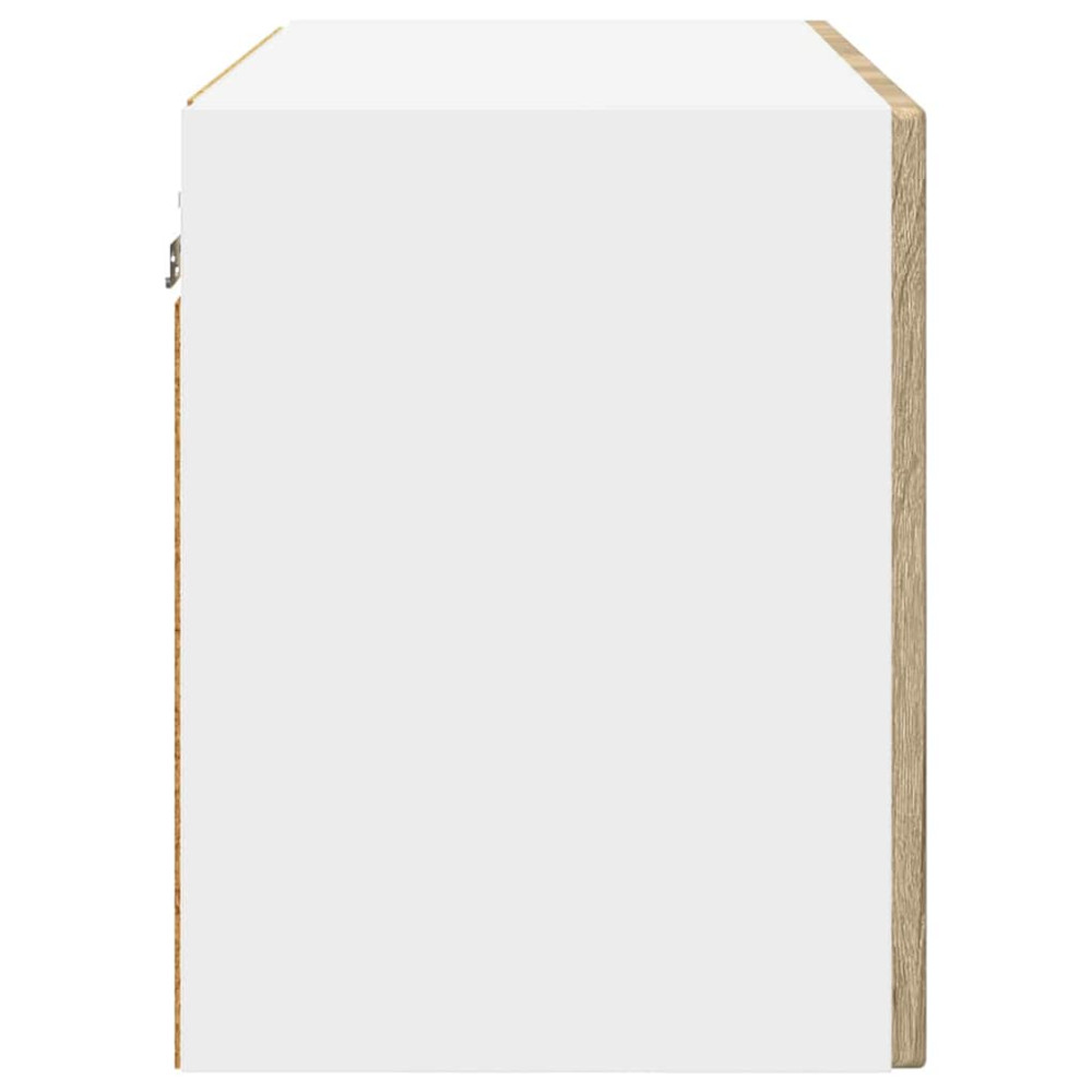 Produktbild för Väggskåp PORTO 2 pcs Sonoma-ek 60 x 31 x 40 cm Konstruerat trä