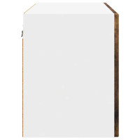 Produktbild för Väggskåp PORTO 2 pcs Rökt ek 60 x 31 x 40 cm Konstruerat trä