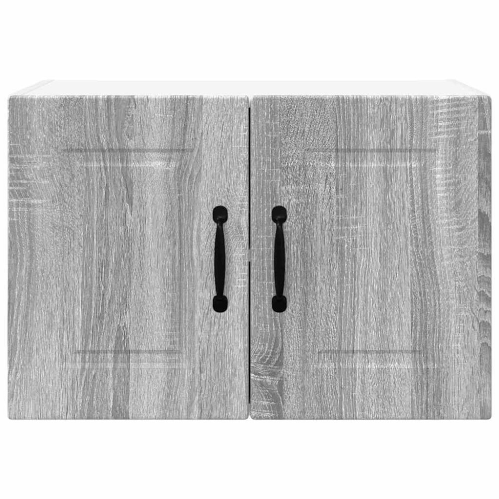 Produktbild för Väggskåp PORTO 2 pcs Grå Sonoma 60 x 31 x 40 cm Konstruerat trä