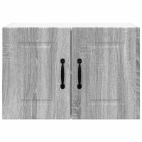 Produktbild för Väggskåp PORTO 2 pcs Grå Sonoma 60 x 31 x 40 cm Konstruerat trä