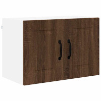 Produktbild för Väggskåp PORTO Brun Ek 60 x 31 x 40 cm Konstruerat trä