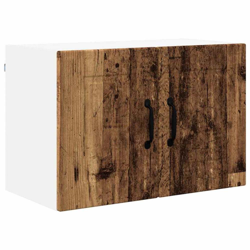 Produktbild för Väggskåp PORTO Gammalt trä 60 x 31 x 40 cm Konstruerat trä