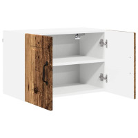 Produktbild för Väggskåp PORTO Gammalt trä 60 x 31 x 40 cm Konstruerat trä