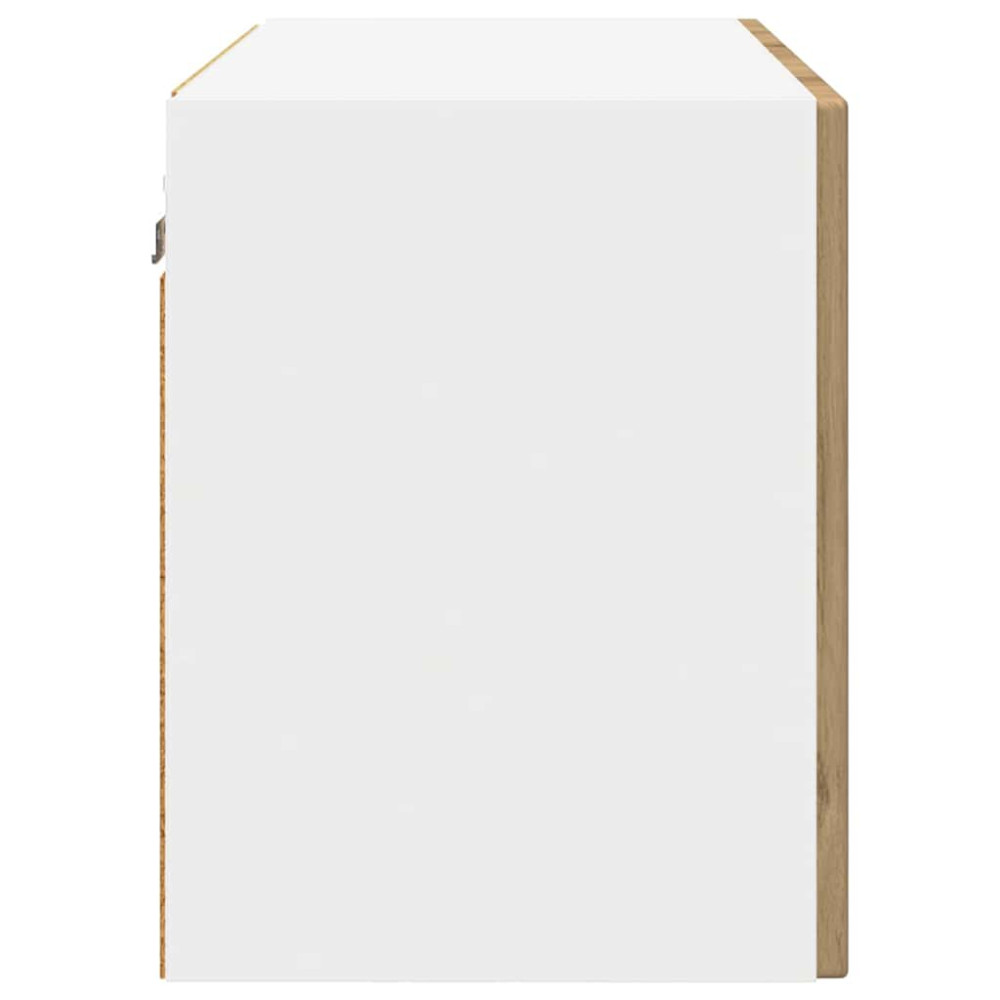 Produktbild för Väggskåp PORTO Artisan Ek 60 x 31 x 40 cm Konstruerat trä