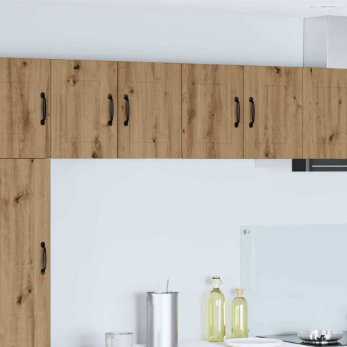 vidaXL Väggskåp PORTO 2 pcs Artisan Ek 60 x 31 x 40 cm Konstruerat trä