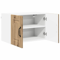 Produktbild för Väggskåp PORTO 2 pcs Artisan Ek 60 x 31 x 40 cm Konstruerat trä