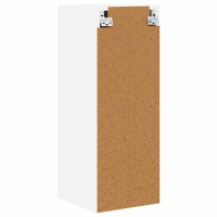 Produktbild för Väggskåp PORTO Vit 30 x 31 x 80 cm Konstruerat trä