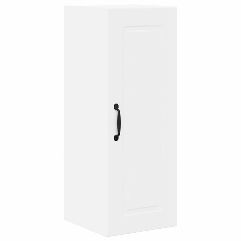 Produktbild för Väggskåp PORTO 2 pcs Vit 30 x 31 x 80 cm Konstruerat trä