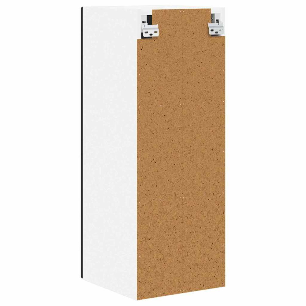 Produktbild för Väggskåp PORTO 2 pcs Svart 30 x 31 x 80 cm Konstruerat trä