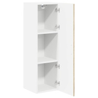 Produktbild för Väggskåp PORTO Sonoma-ek 30 x 31 x 80 cm Konstruerat trä