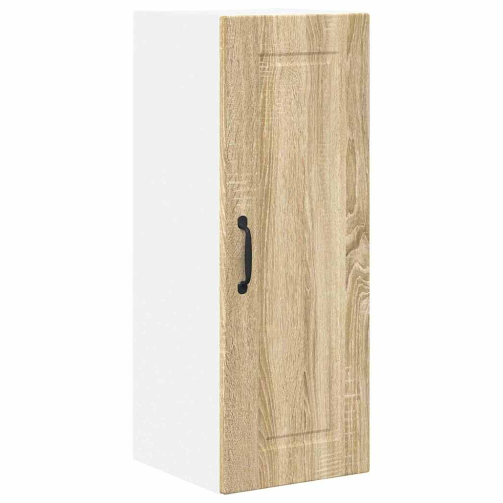 Produktbild för Väggskåp PORTO 2 pcs Sonoma-ek 30 x 31 x 80 cm Konstruerat trä