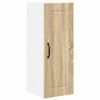 Produktbild för Väggskåp PORTO 2 pcs Sonoma-ek 30 x 31 x 80 cm Konstruerat trä