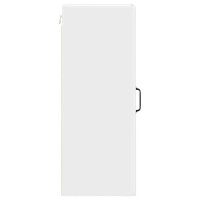 Produktbild för Väggskåp PORTO 2 pcs Högblanka vita 30 x 31 x 80 cm