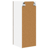 Produktbild för Väggskåp PORTO 2 pcs Brun Ek 30 x 31 x 80 cm Konstruerat trä