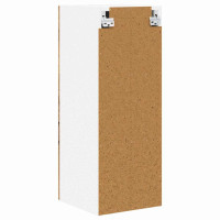 Produktbild för Väggskåp PORTO Gammalt trä 30 x 31 x 80 cm Konstruerat trä