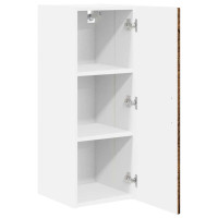 Produktbild för Väggskåp PORTO 2 pcs Gammalt trä 30 x 31 x 80 cm