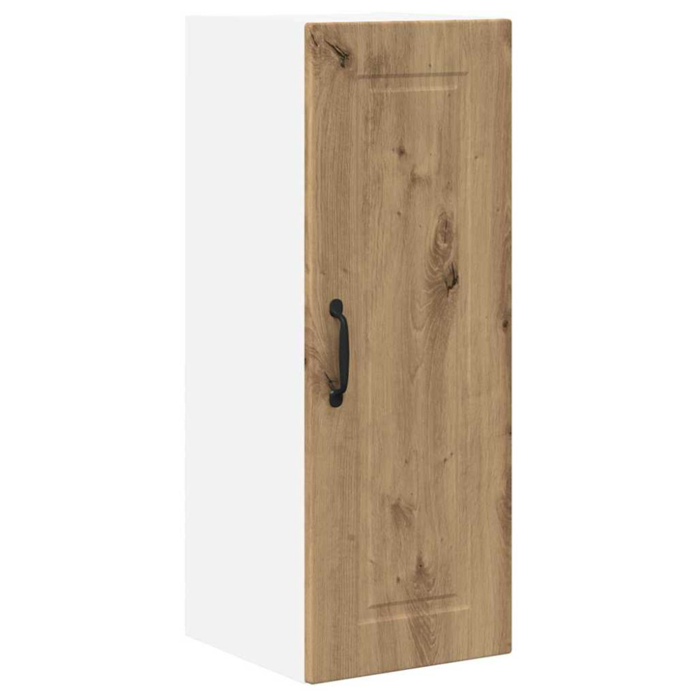 Produktbild för Väggskåp PORTO Artisan Ek 30 x 31 x 80 cm Konstruerat trä