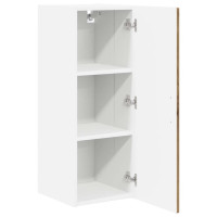 Produktbild för Väggskåp PORTO 2 pcs Artisan Ek 30 x 31 x 80 cm Konstruerat trä