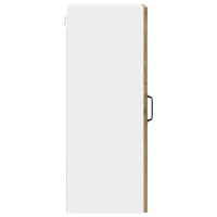 Produktbild för Väggskåp PORTO 2 pcs Artisan Ek 30 x 31 x 80 cm Konstruerat trä