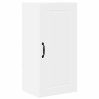 Produktbild för Väggskåp PORTO Vit 40 x 31 x 80 cm Konstruerat trä