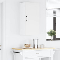 Produktbild för Väggskåp PORTO Vit 40 x 31 x 80 cm Konstruerat trä