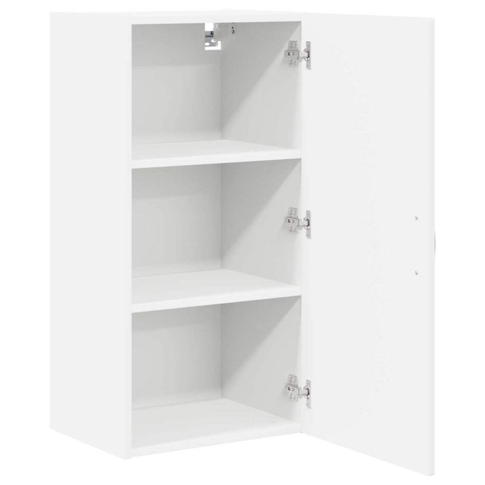 Produktbild för Väggskåp PORTO Vit 40 x 31 x 80 cm Konstruerat trä