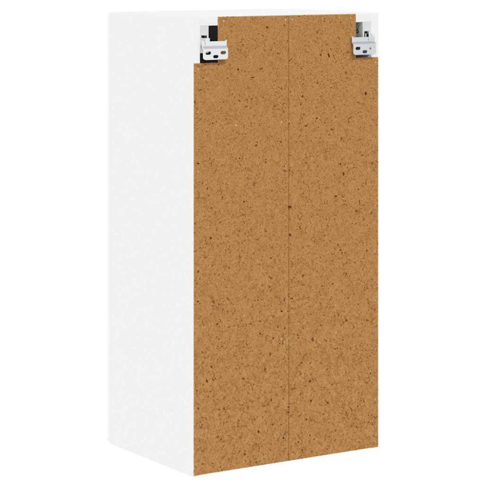 Produktbild för Väggskåp PORTO Vit 40 x 31 x 80 cm Konstruerat trä