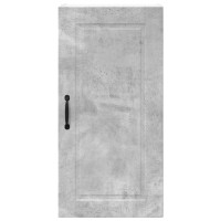 Produktbild för Väggskåp PORTO Betonggrå 40 x 31 x 80 cm Konstruerat trä