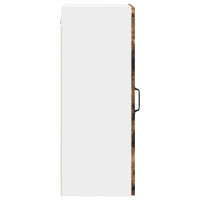 Produktbild för Väggskåp PORTO Rökt ek 40 x 31 x 80 cm Konstruerat trä