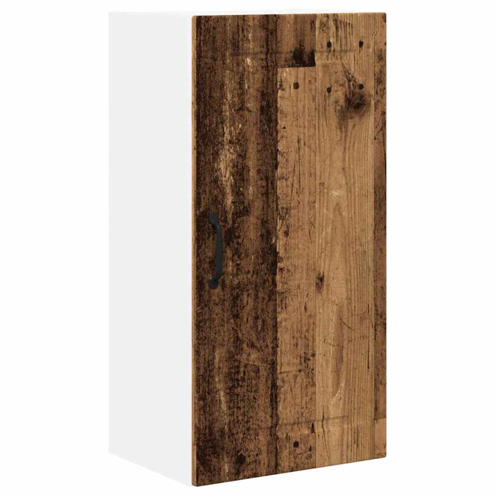 Produktbild för Väggskåp PORTO Gammalt trä 40 x 31 x 80 cm Konstruerat trä