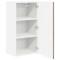 Produktbild för Väggskåp PORTO Gammalt trä 40 x 31 x 80 cm Konstruerat trä
