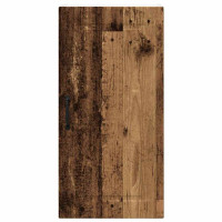 Produktbild för Väggskåp PORTO Gammalt trä 40 x 31 x 80 cm Konstruerat trä