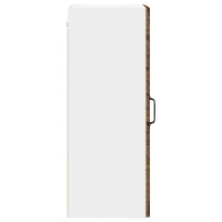 Produktbild för Väggskåp PORTO Gammalt trä 40 x 31 x 80 cm Konstruerat trä