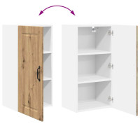 Produktbild för Väggskåp PORTO Artisan Ek 40 x 31 x 80 cm Konstruerat trä