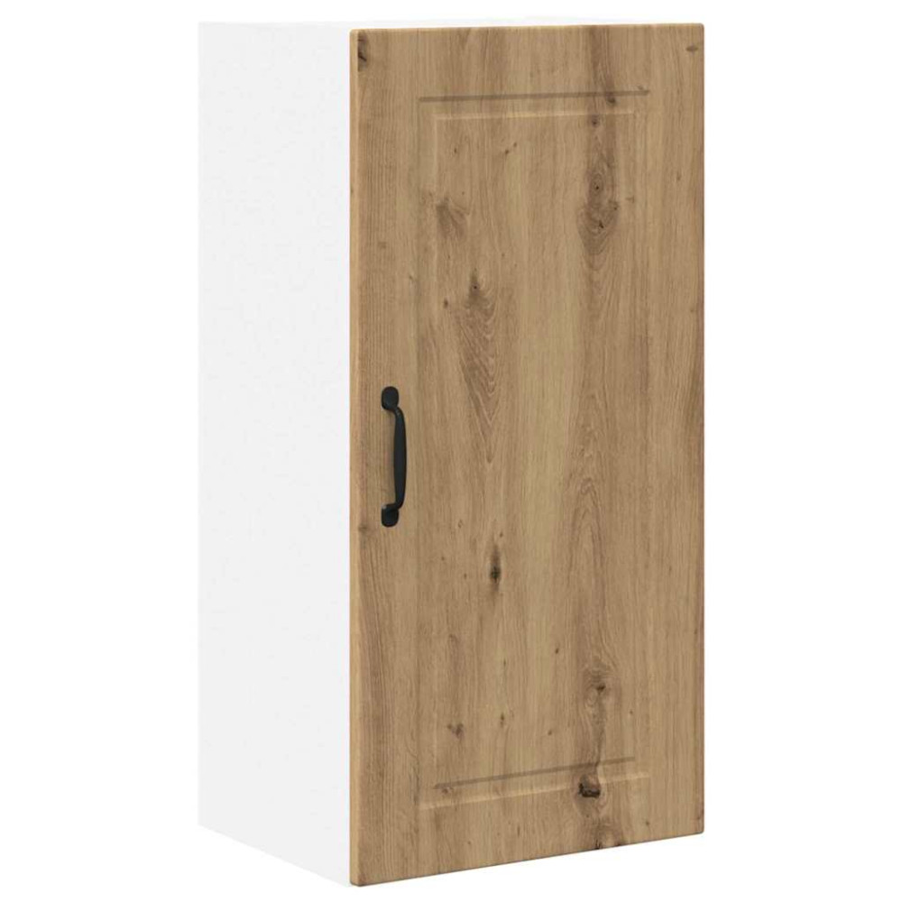 Produktbild för Väggskåp PORTO Artisan Ek 40 x 31 x 80 cm Konstruerat trä