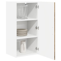 Produktbild för Väggskåp PORTO Artisan Ek 40 x 31 x 80 cm Konstruerat trä