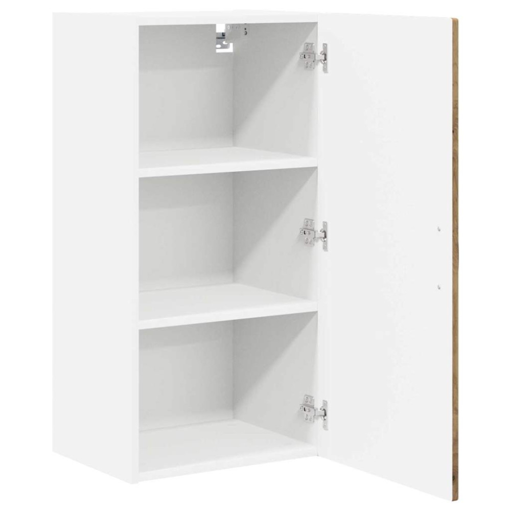 Produktbild för Väggskåp PORTO Artisan Ek 40 x 31 x 80 cm Konstruerat trä