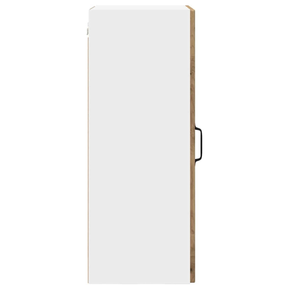 Produktbild för Väggskåp PORTO Artisan Ek 40 x 31 x 80 cm Konstruerat trä