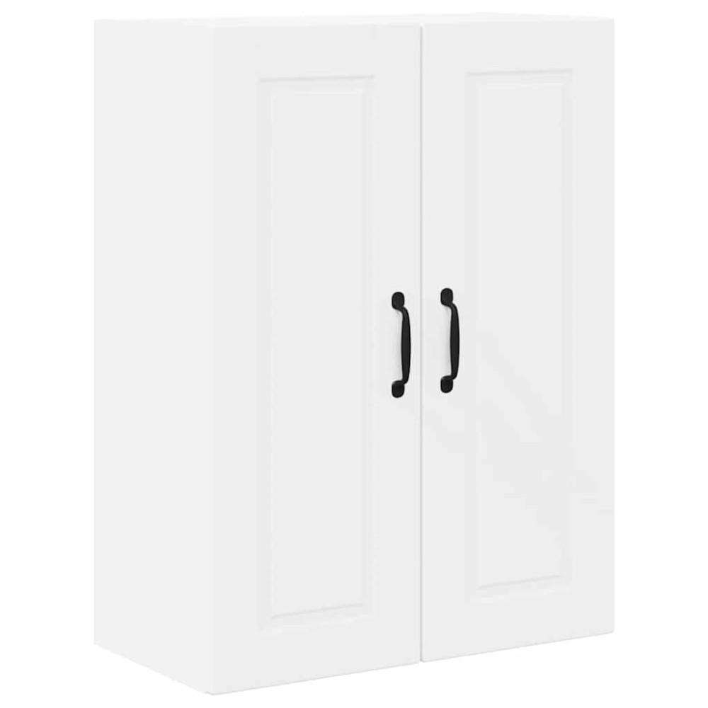 Produktbild för Väggskåp PORTO Vit 60 x 31 x 80 cm Konstruerat trä
