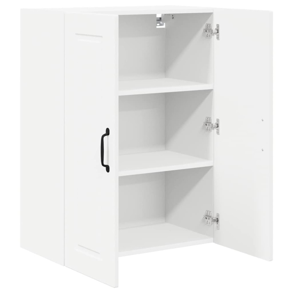 Produktbild för Väggskåp PORTO Vit 60 x 31 x 80 cm Konstruerat trä