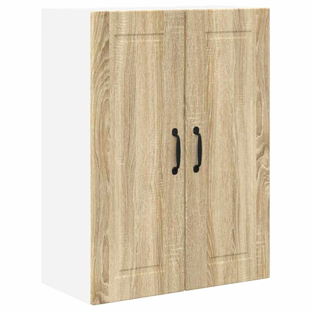 Produktbild för Väggskåp PORTO Sonoma-ek 60 x 31 x 80 cm Konstruerat trä