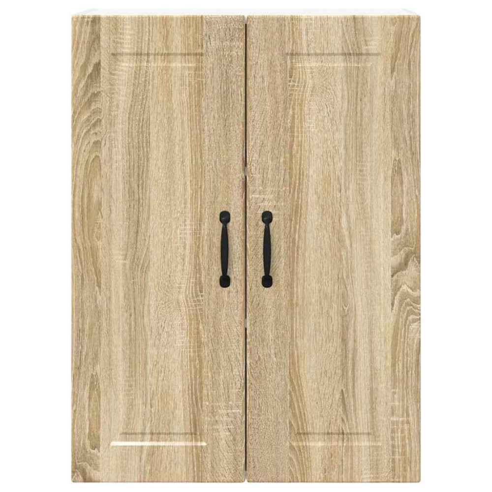Produktbild för Väggskåp PORTO Sonoma-ek 60 x 31 x 80 cm Konstruerat trä