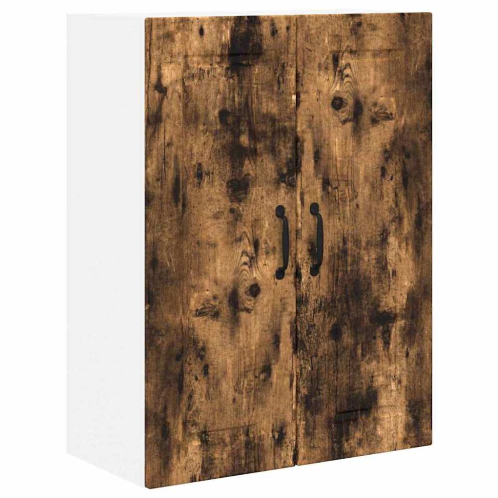 Produktbild för Väggskåp PORTO Rökt ek 60 x 31 x 80 cm Konstruerat trä