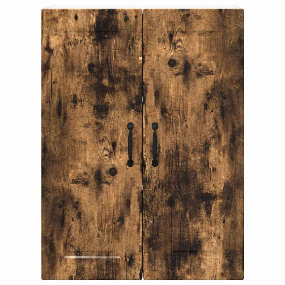 Produktbild för Väggskåp PORTO Rökt ek 60 x 31 x 80 cm Konstruerat trä
