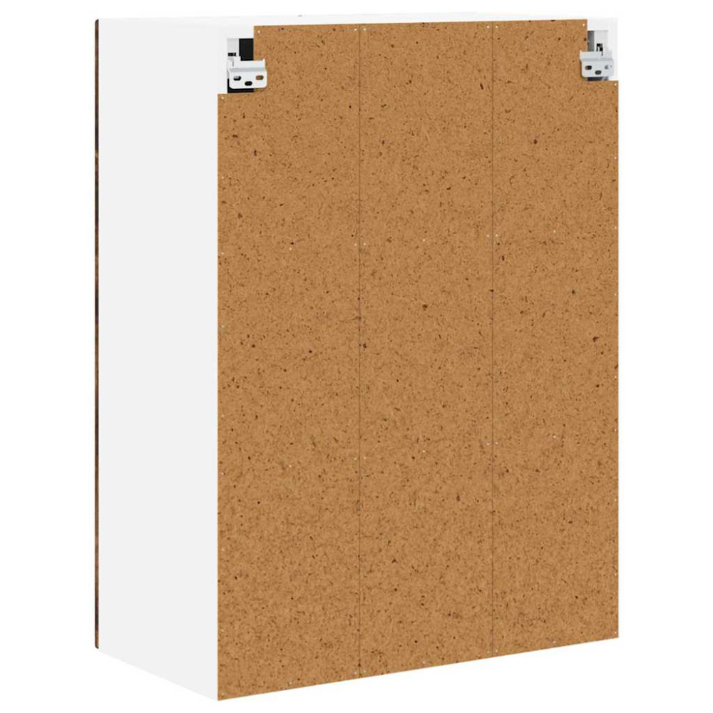 Produktbild för Väggskåp PORTO Rökt ek 60 x 31 x 80 cm Konstruerat trä