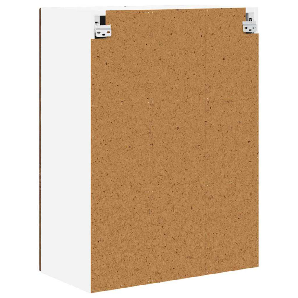 Produktbild för Väggskåp PORTO Brun Ek 60 x 31 x 80 cm Konstruerat trä
