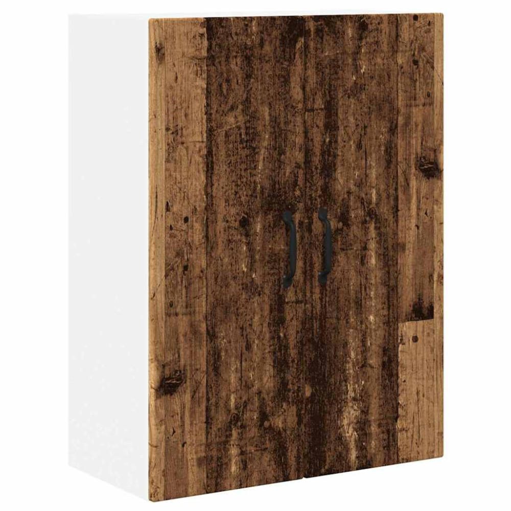 Produktbild för Väggskåp PORTO Gammalt trä 60 x 31 x 80 cm Konstruerat trä