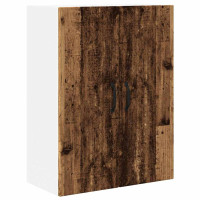 Produktbild för Väggskåp PORTO Gammalt trä 60 x 31 x 80 cm Konstruerat trä