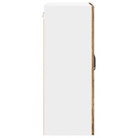 Produktbild för Väggskåp PORTO Gammalt trä 60 x 31 x 80 cm Konstruerat trä