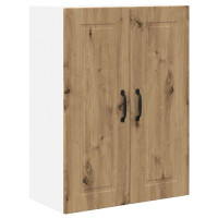 Produktbild för Väggskåp PORTO Artisan Ek 60 x 31 x 80 cm Konstruerat trä